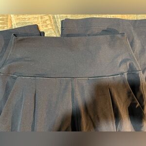 Lululemon Wide Leg Black High-Waisted Leggings